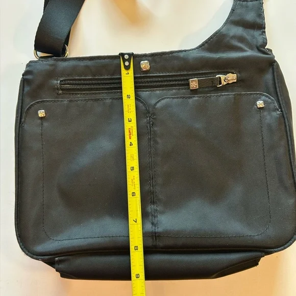 Mosey by baggallini Black Crossbody Travel Bag - Picture 9 of 13